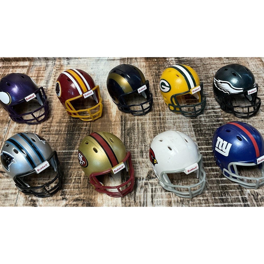 NFL Mini Helmet Set Multi-Color Football Collection read description - Picture 4 of 5